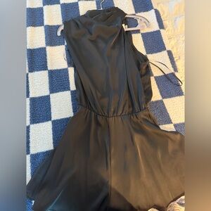 Hello Molly black romper
